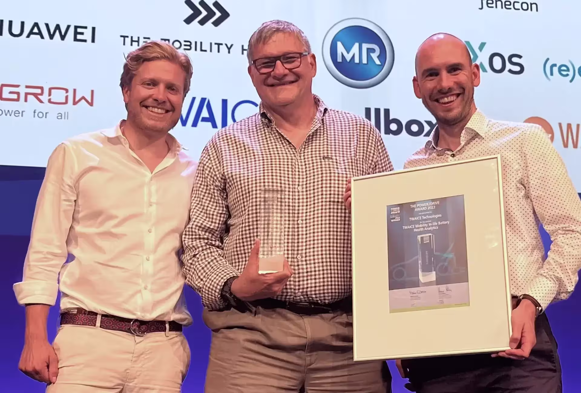 TWAICE Power2Drive AWARD winner with the Mobility In-Life Battery Health Analytics Solution