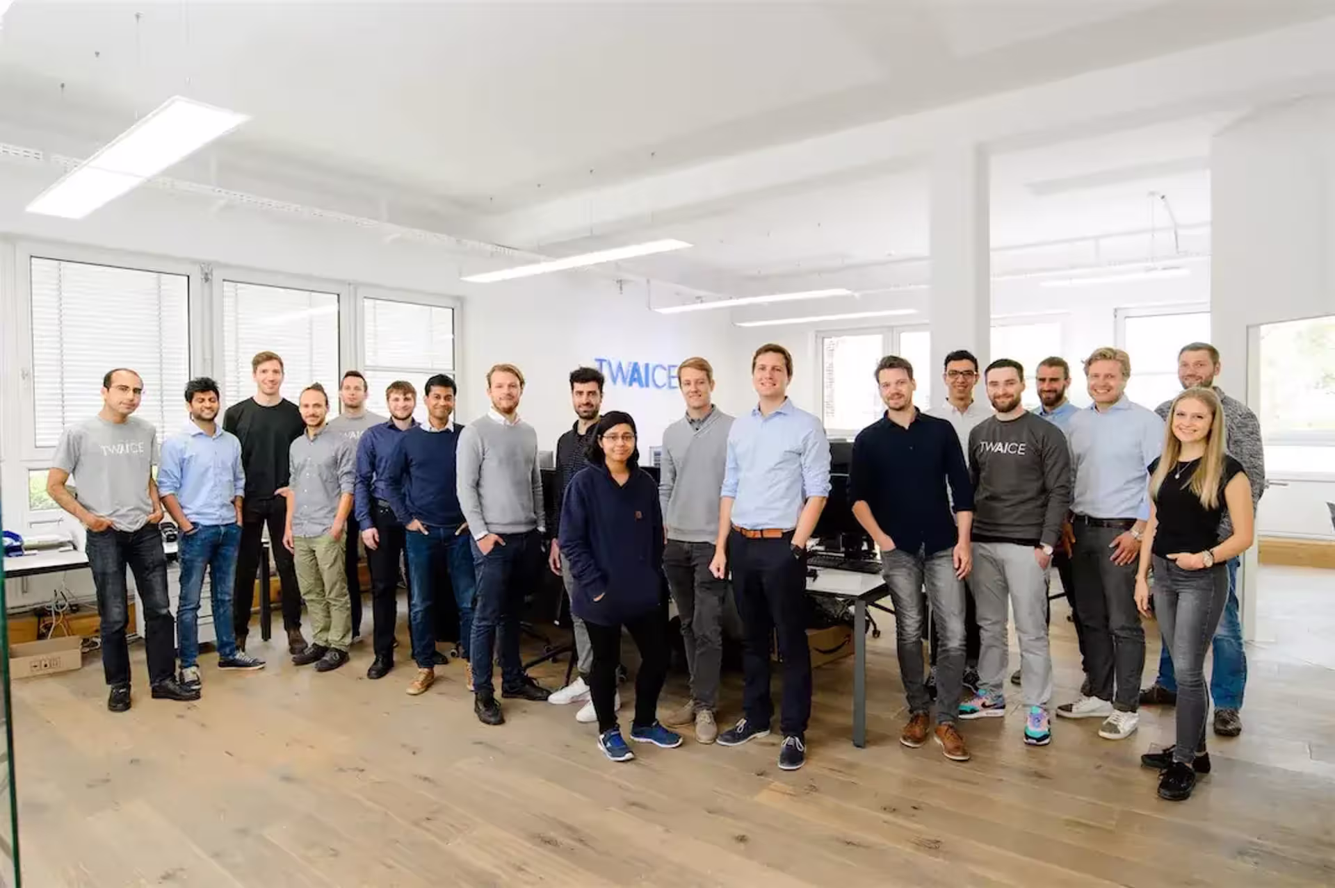 Team of TWAICE employees