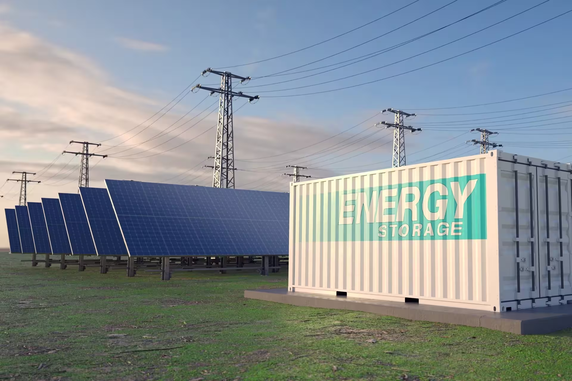 Energy storage solar panels and wind energy RE+ 2023