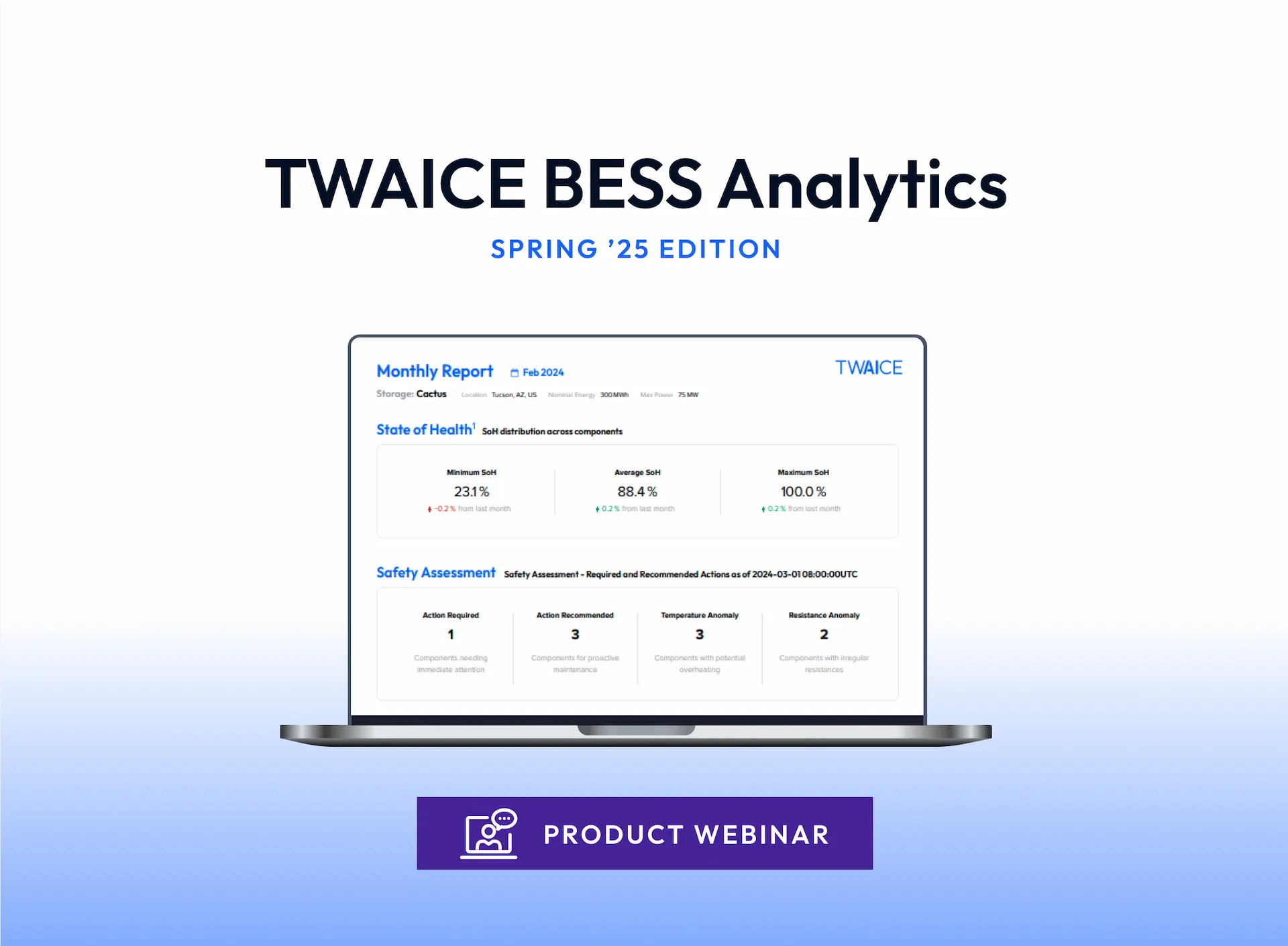 Join our next product webinar and discover the latest features designed to support BESS owners and operators improve performance and maximize revenue.