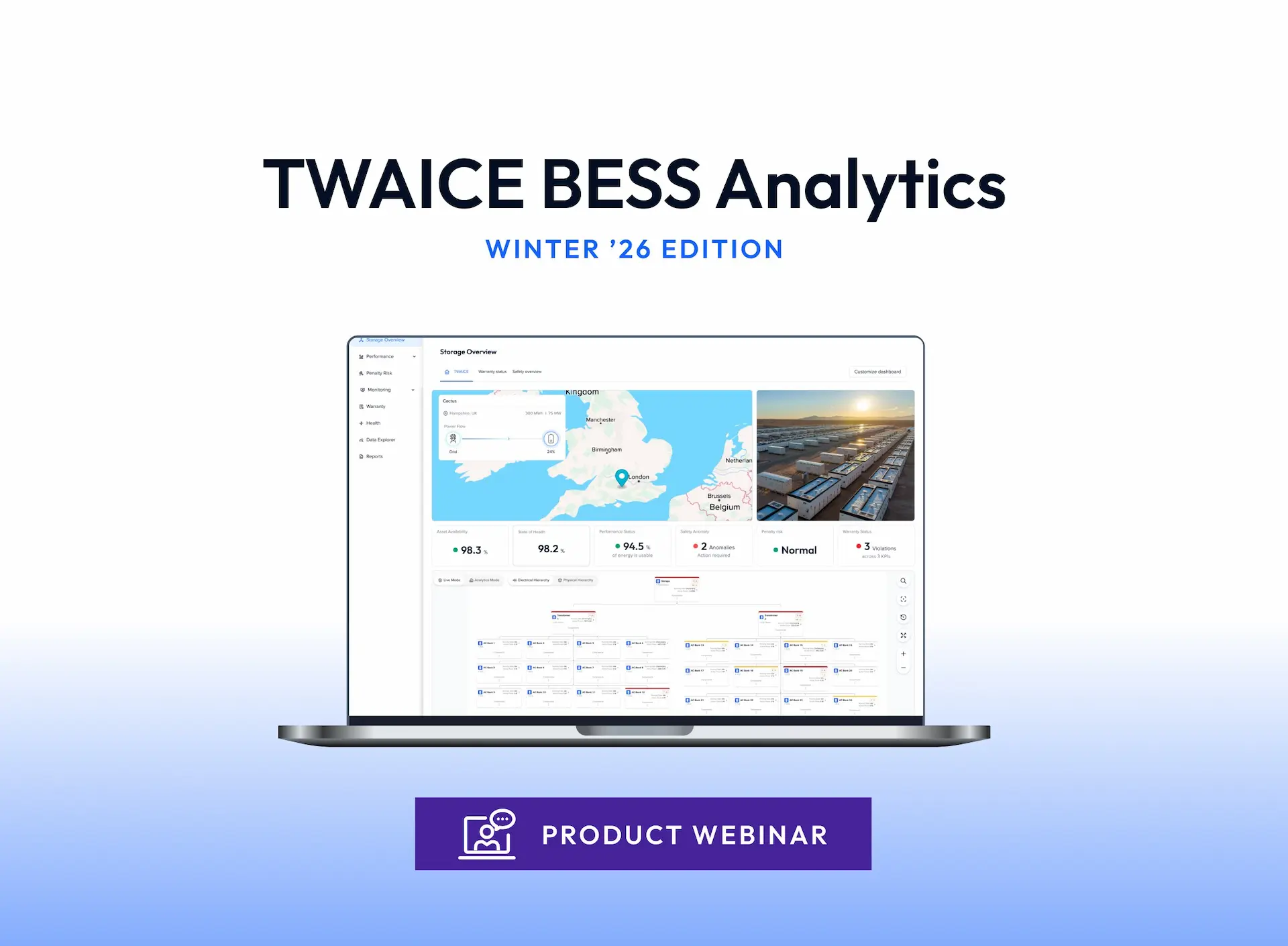 Product Webinar: What's New with TWAICE BESS Analytics (Spring '26 edition)