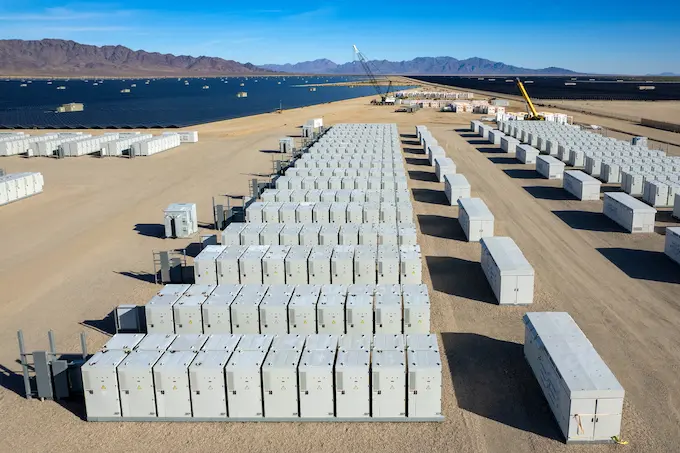 Energy Storage System in construction