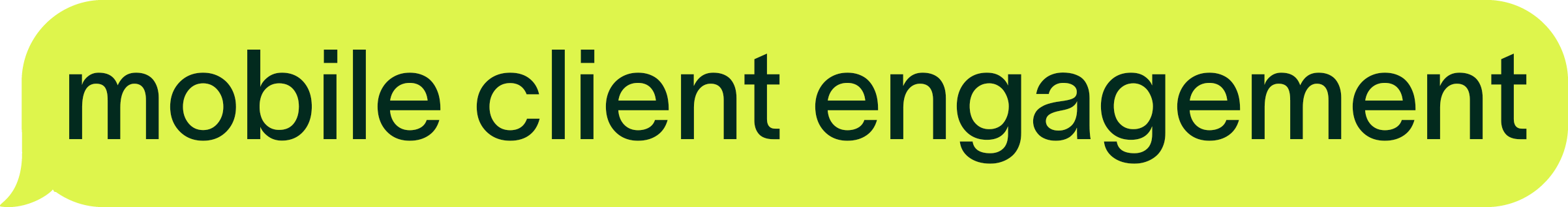 the next generation of mobile client engagement