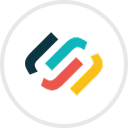 A n icon with a colourful shapes on it.