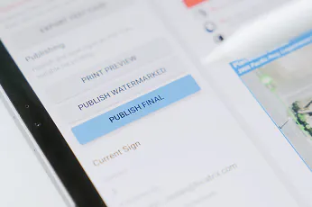 PlanStudio interface with Publish Final button