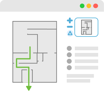 A computer window with a diagram on it.