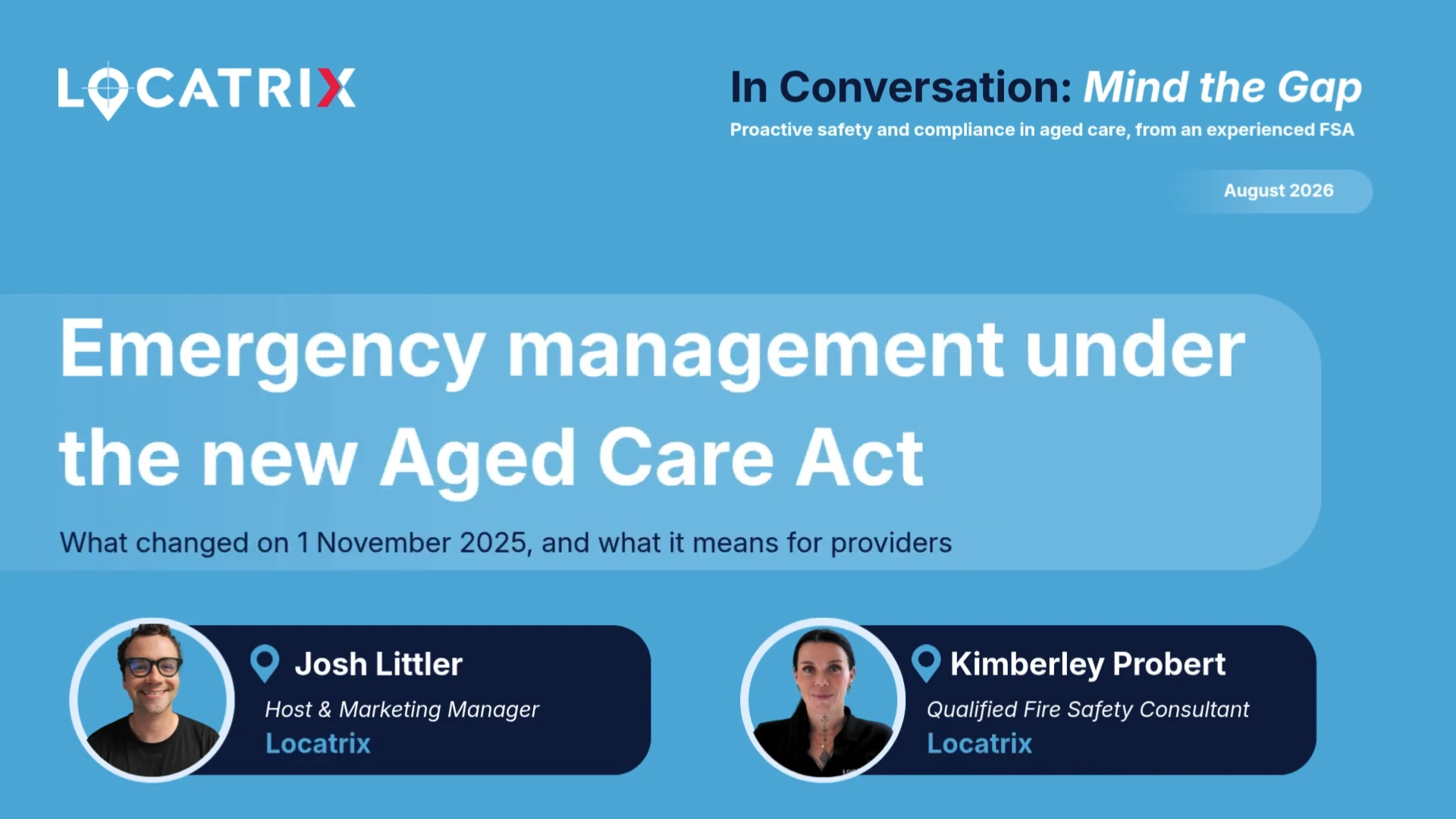 aged care webinar screenshot