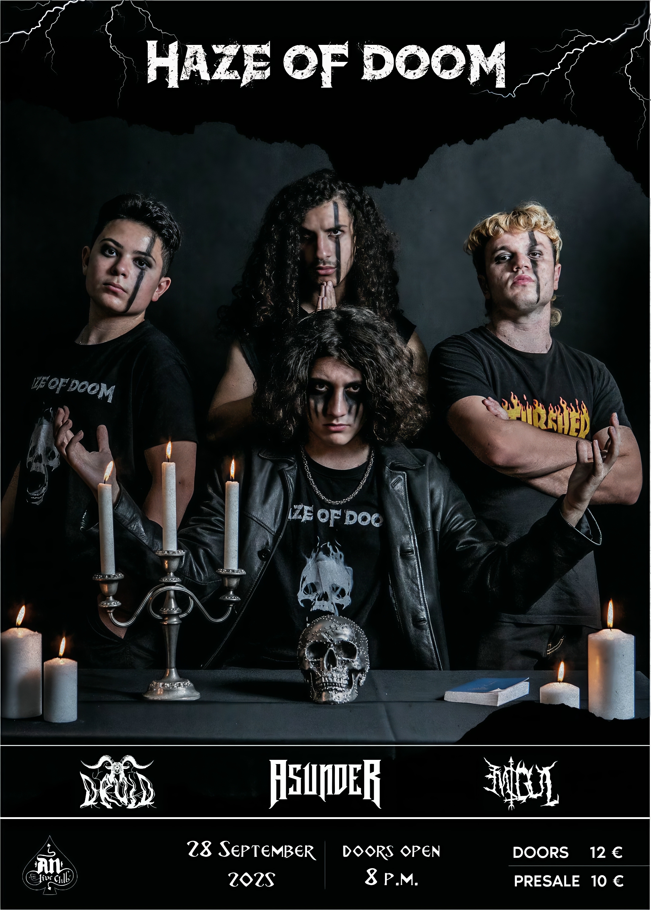 HAZE OF DOOM / DRUID / ASUNDER / MIGUL