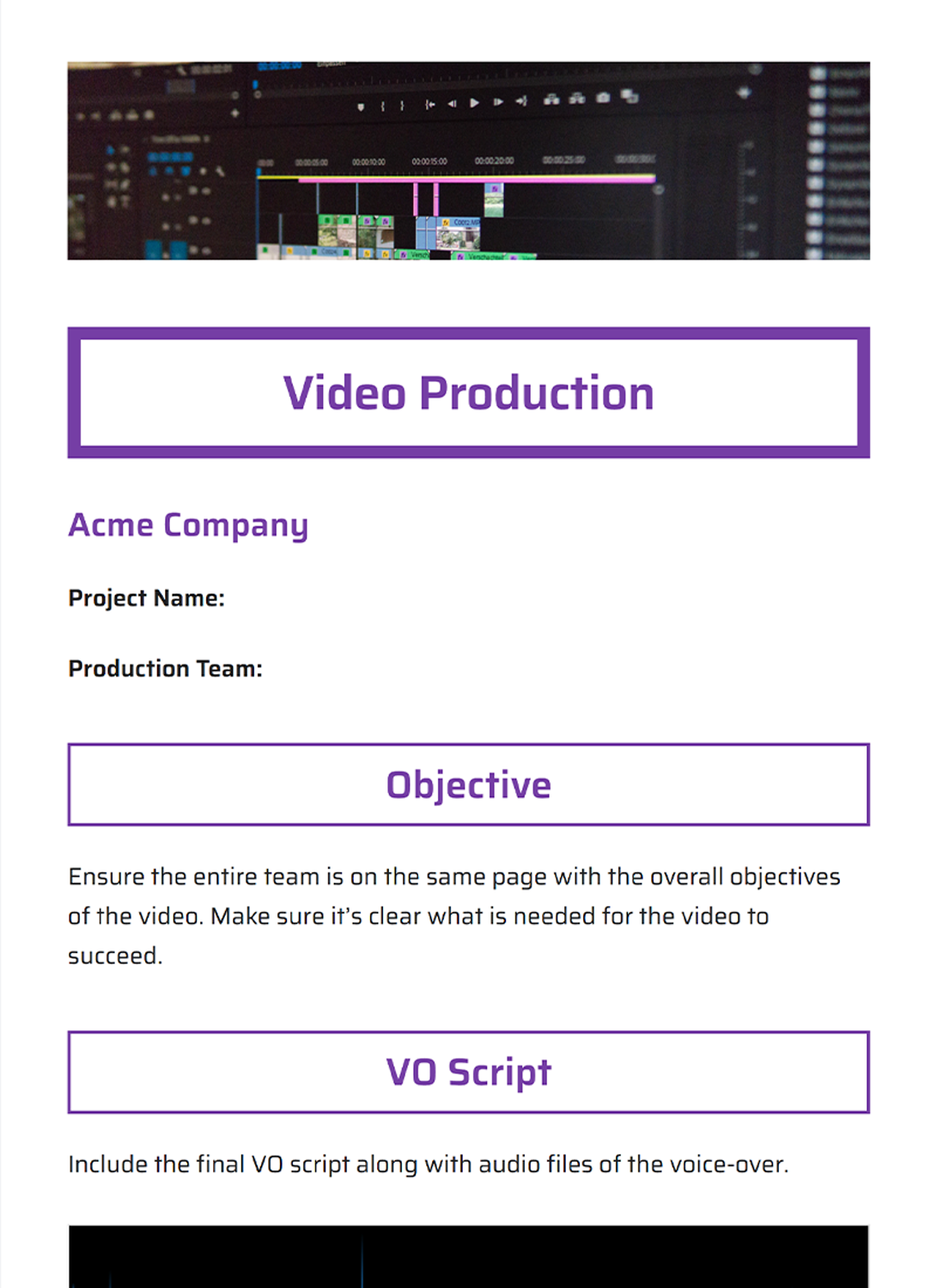 Video Production Feedback by bit.ai