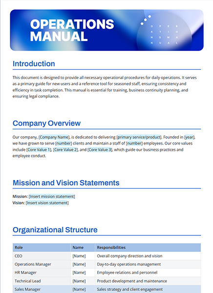 Operations Manual by bit.ai
