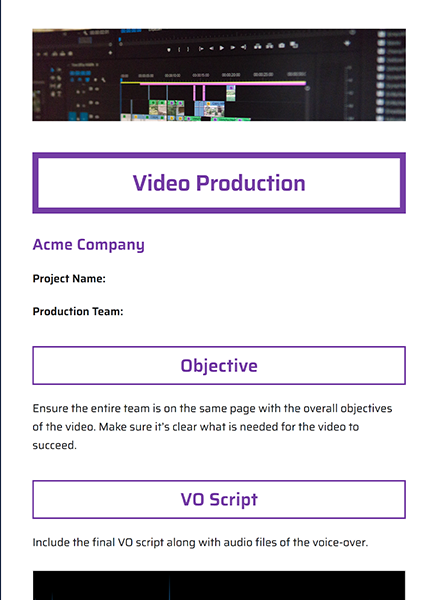 Video Production Feedback by bit.ai