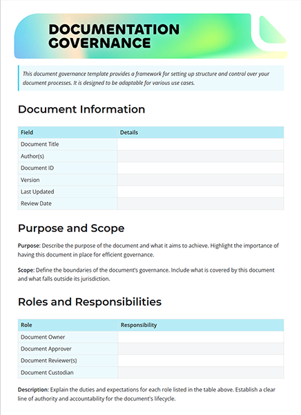 Documentation Governance by bit.ai