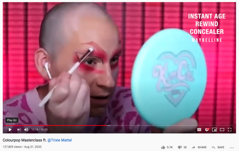 An example of a tutorial, a type of influencer collaboration you can use in your campaigns.