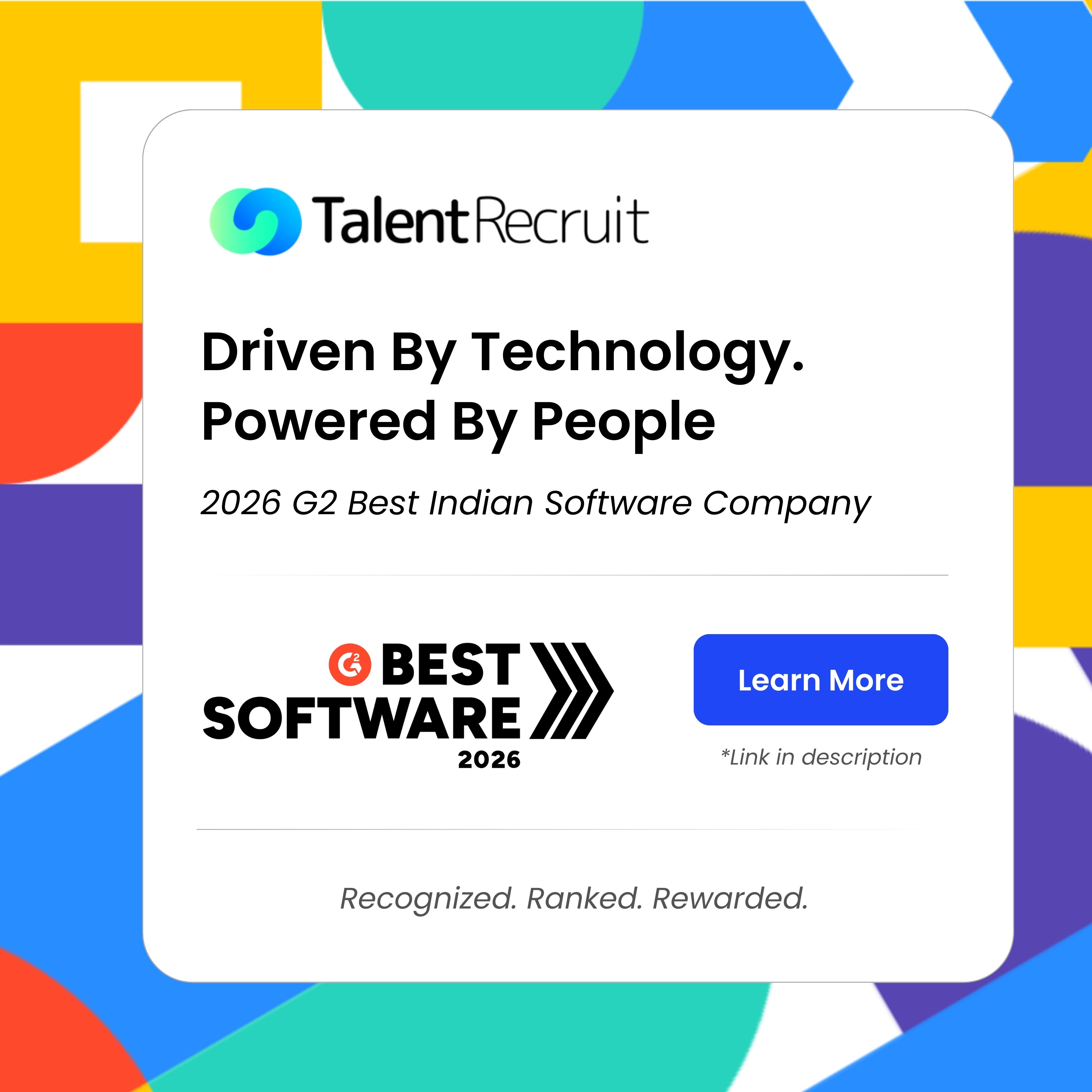 Talentredcruit G2 Best Software India