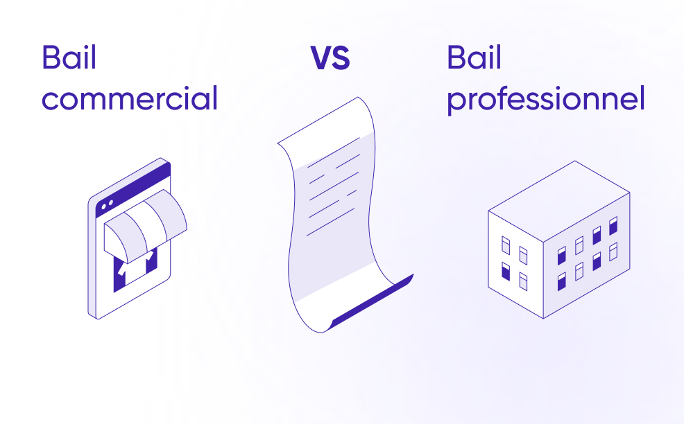 Bail commercial et bail professionnel : différences, durée, loyer et charges