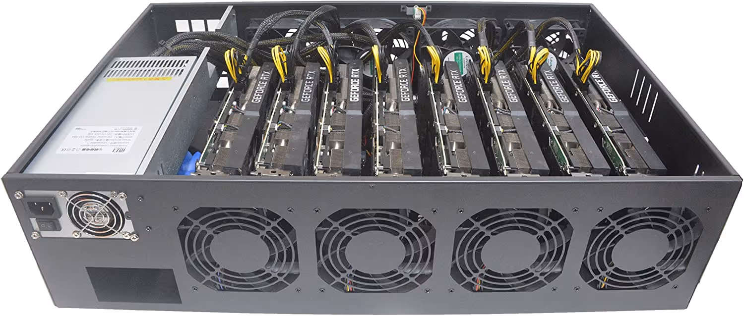 Mining-Servercase für Rig