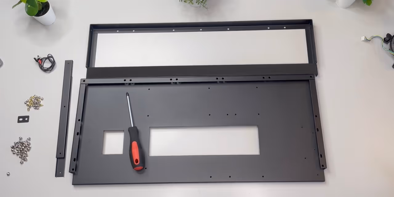 Mining-Rig Frame Aufbau