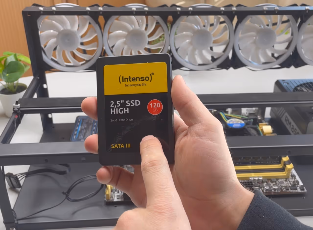 Hive OS Installation Mining Rig