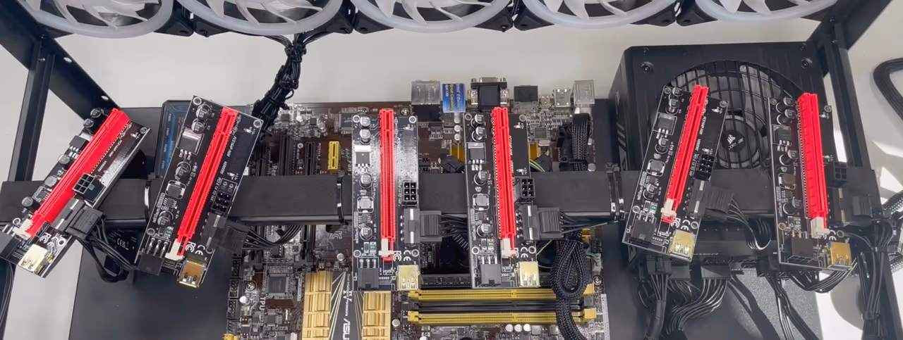 GPU-Riser Mining RIg Frame 