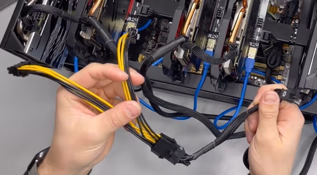 PCIe Splitter-Kabel für Mining Rig