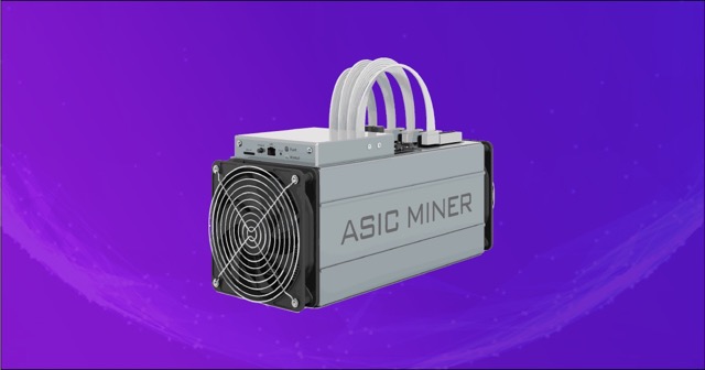 Was ist ein ASIC-Miner? Illustration eines ASIC-Mining-Geräts - Cryptohall24