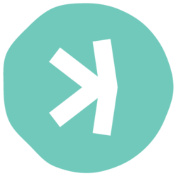 Kaspa logo - Cryptohall24