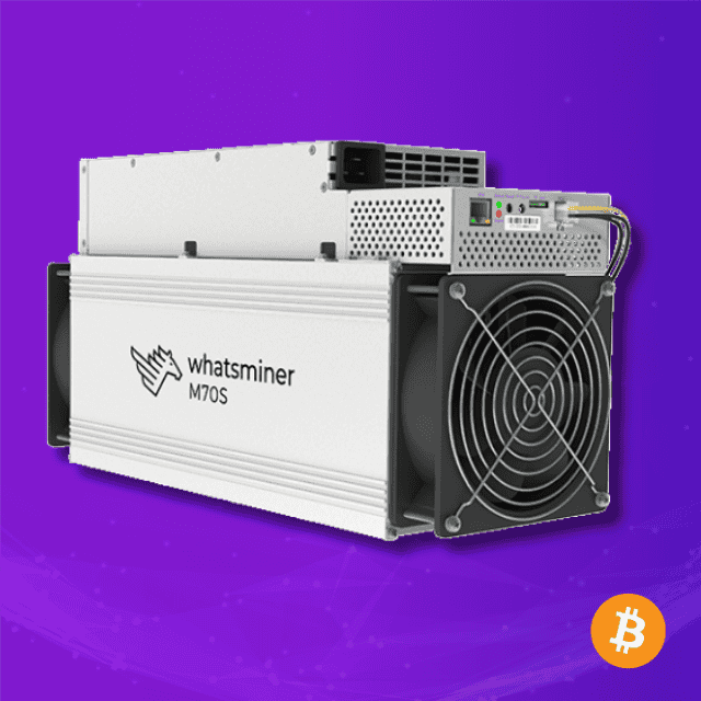 MicroBT Whatsminer M70S+ - 244-262 TH/s Bitcoin Miner BTC Mining