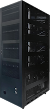 Mining-Equipment: Rack mit mehreren Einschüben - Cryptohall24