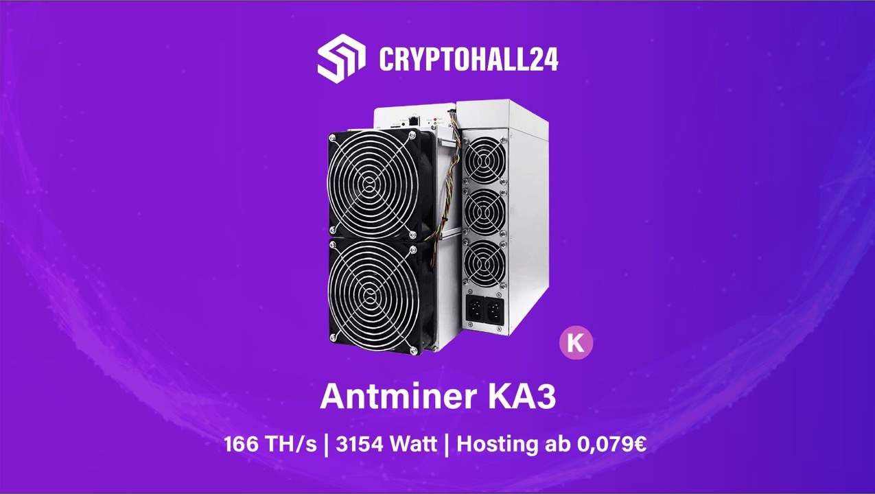Bitmain Antminer KA3 Kadena miner with 166 TH/s - Cryptohall24