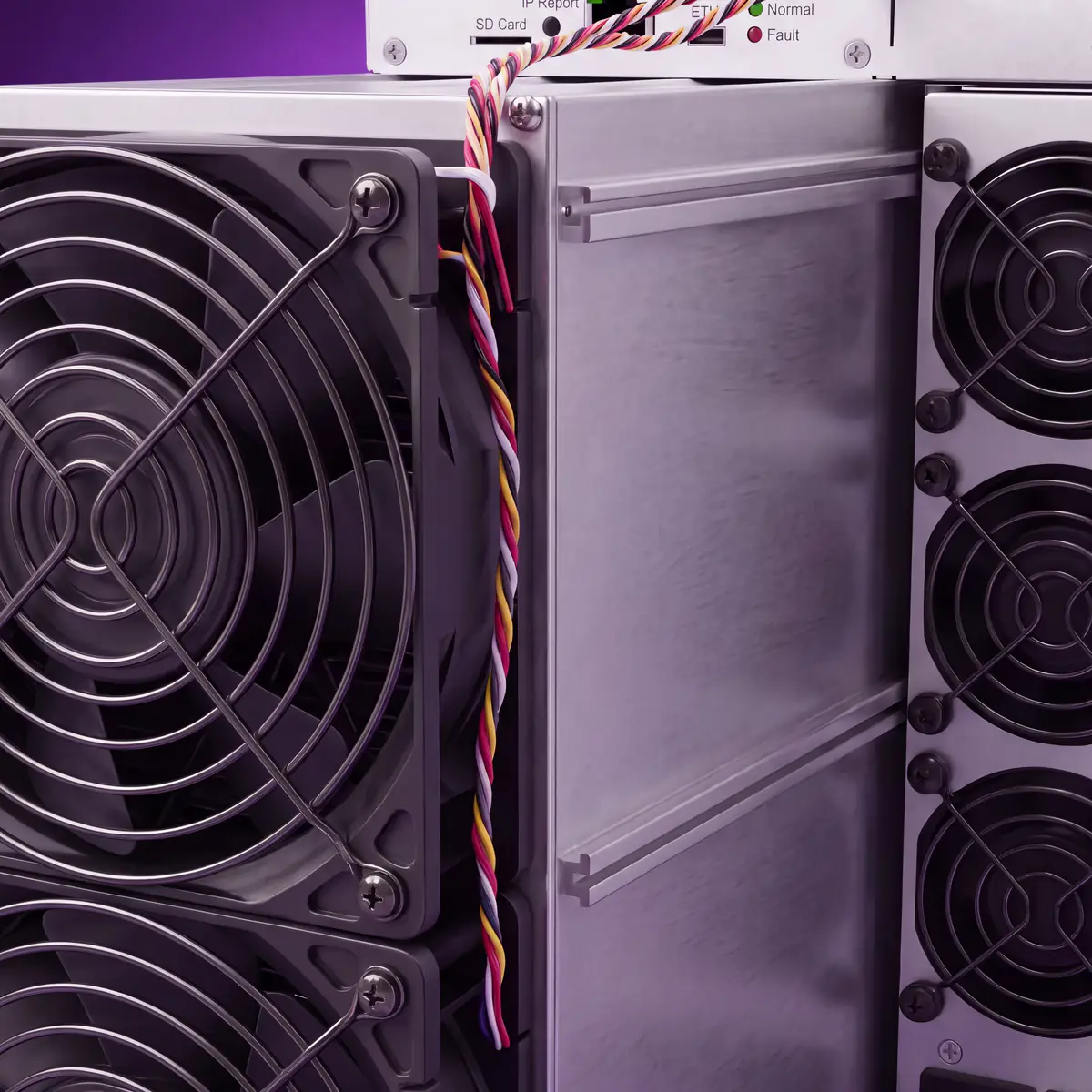 Bitmain Antminer E9 Pro - detail view 2 - Ethereum miner