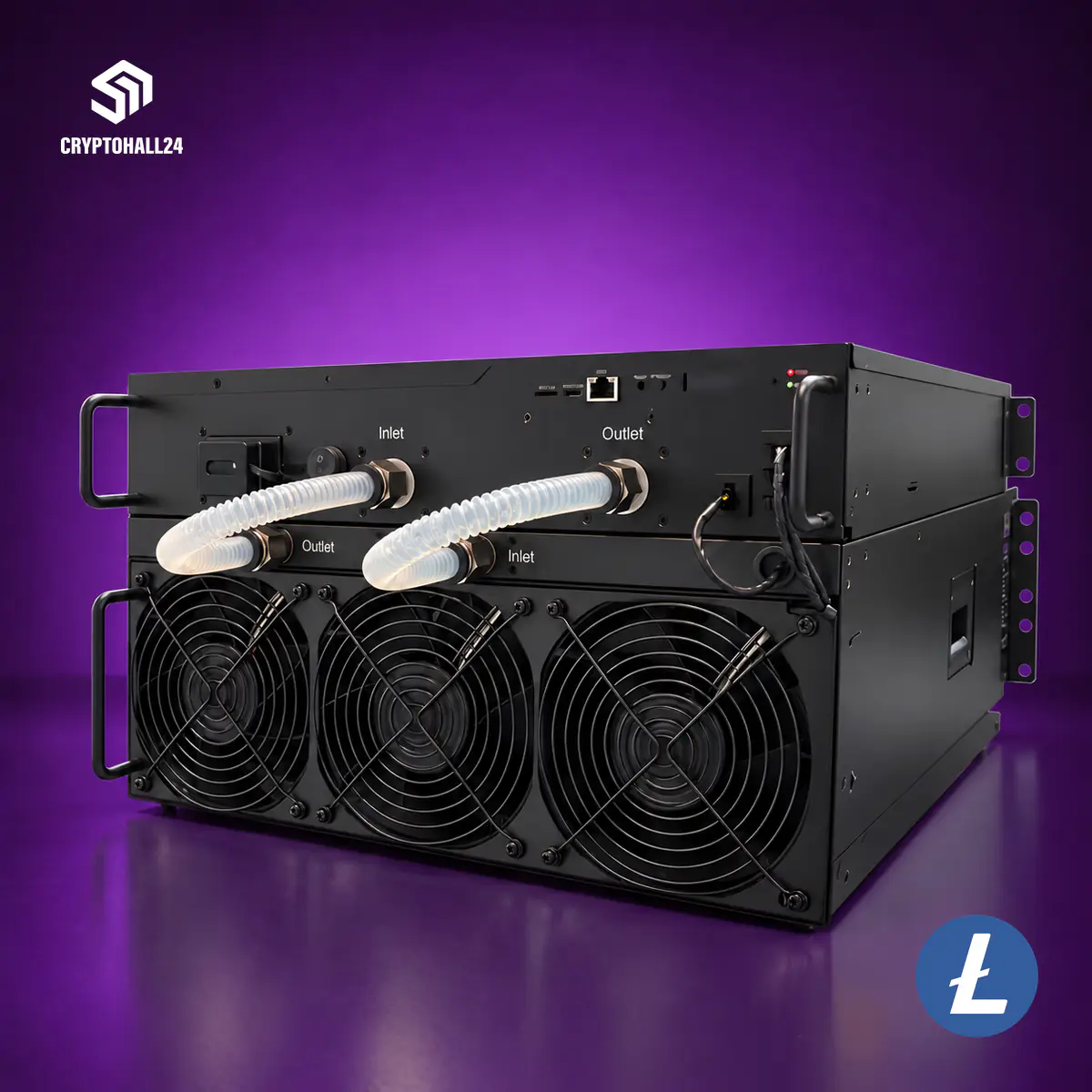 Bitmain Antminer L11 Hydro 6U - 33 GH/s Litecoin Dogecoin Miner LTC DOGE