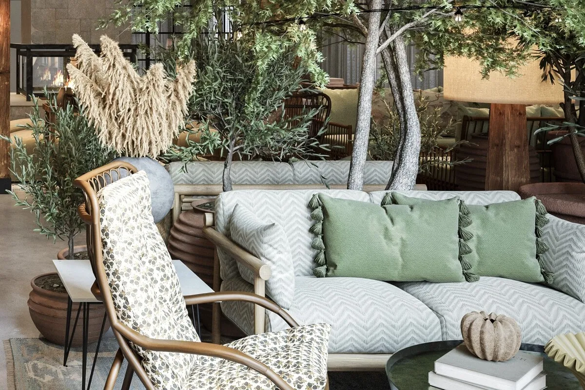 Kvinna med champagneglas