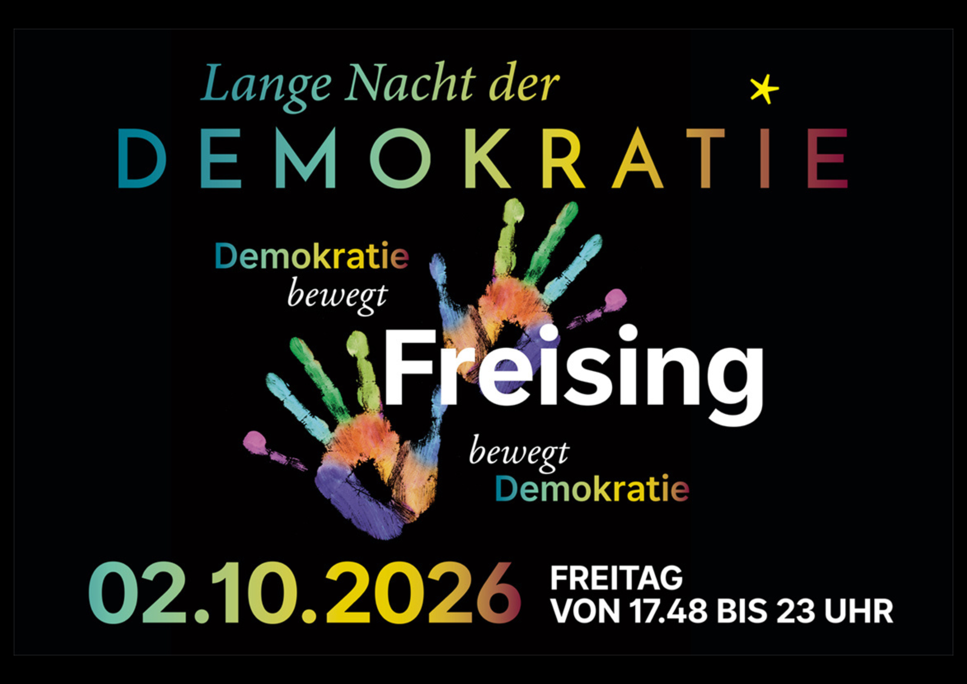 Logo Lange Nacht der Demokratie