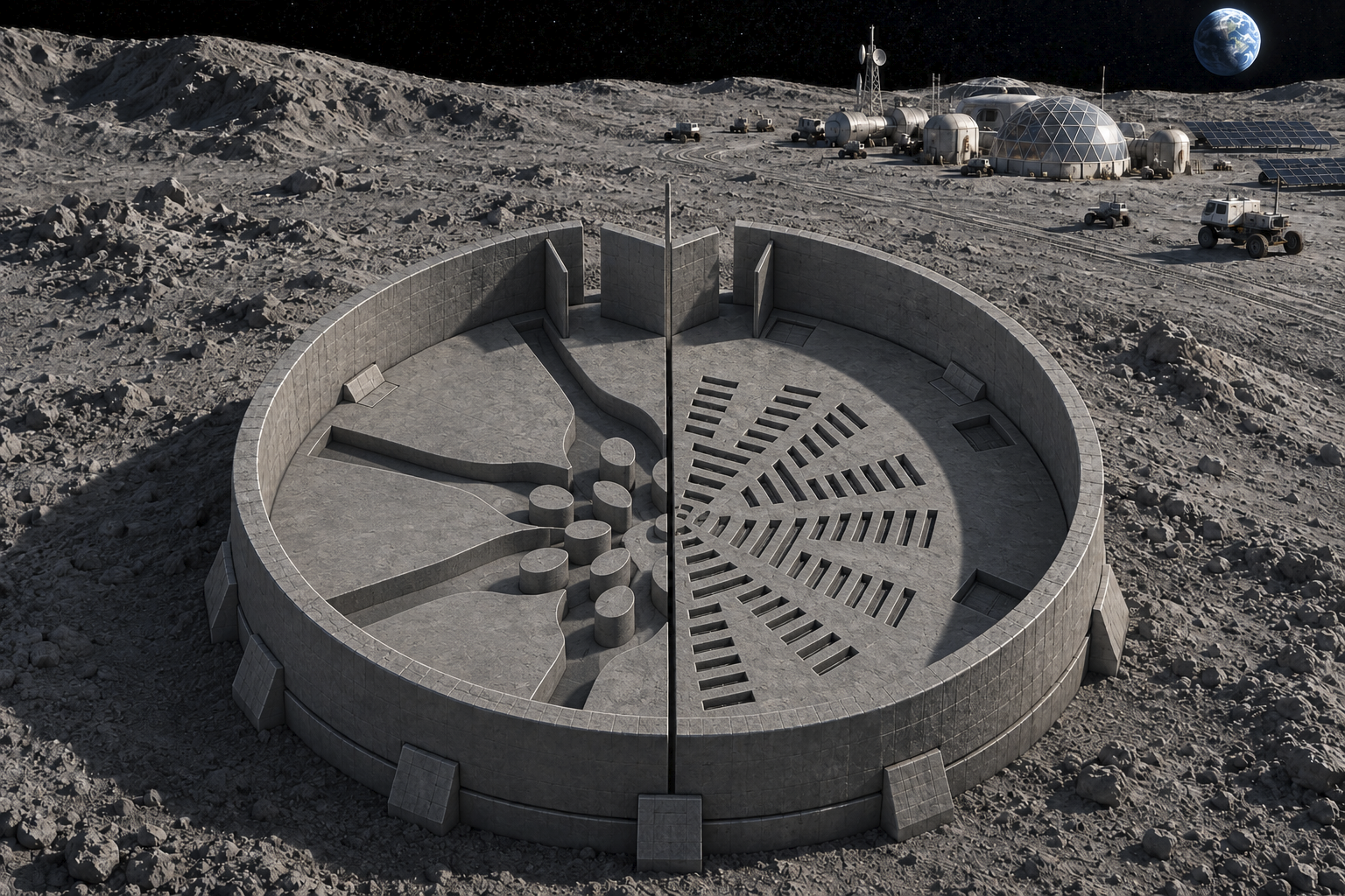 Lunar Surface Infrastructure