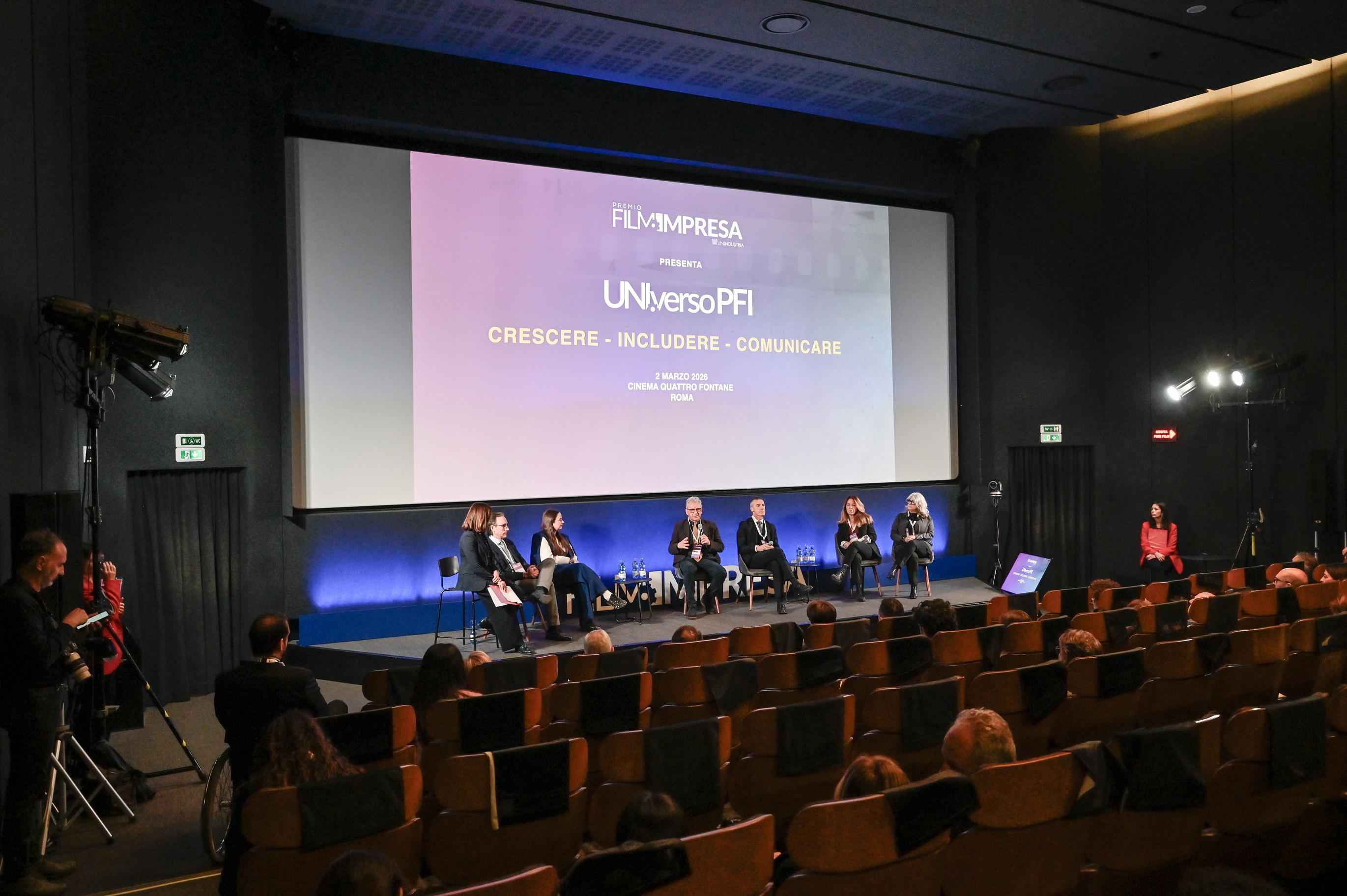 Immagine della quarta edizione di Premio Film Impresa 2026 - Cinema Quattro Fontane Roma