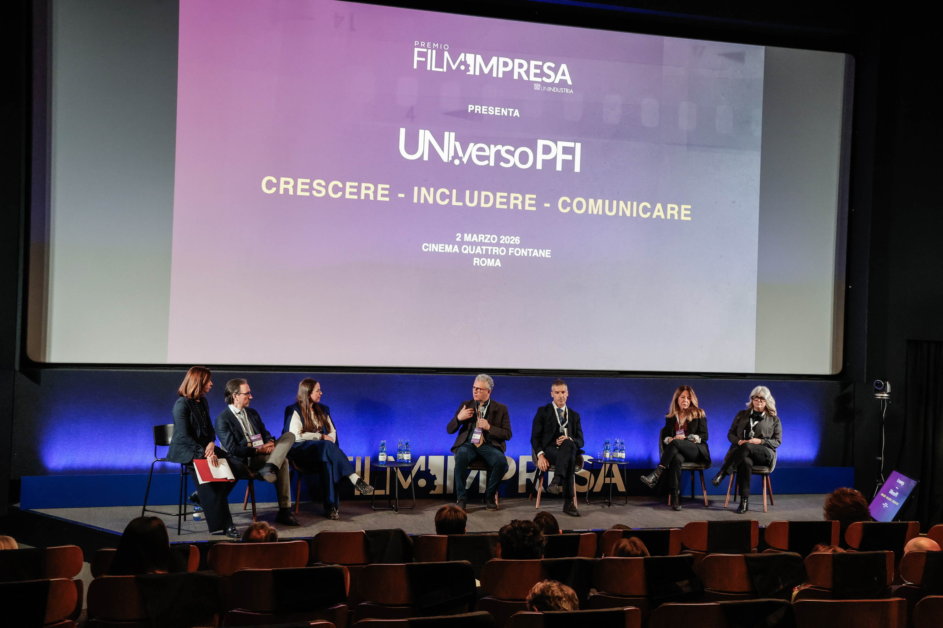 Immagine della quarta edizione di Premio Film Impresa 2026 - Cinema Quattro Fontane Roma