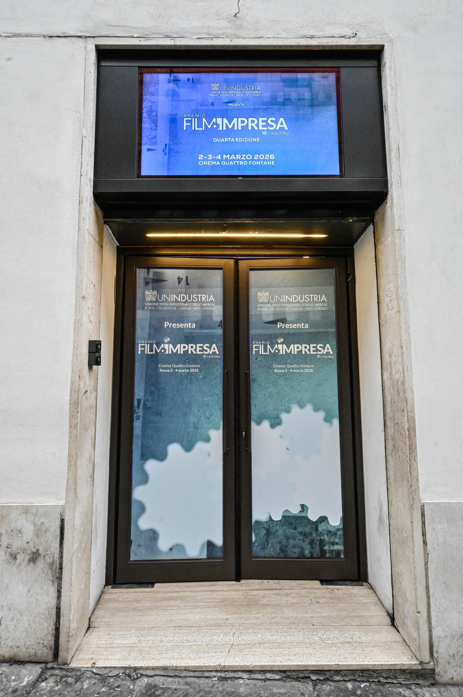 Immagine della quarta edizione di Premio Film Impresa 2026 - Cinema Quattro Fontane Roma