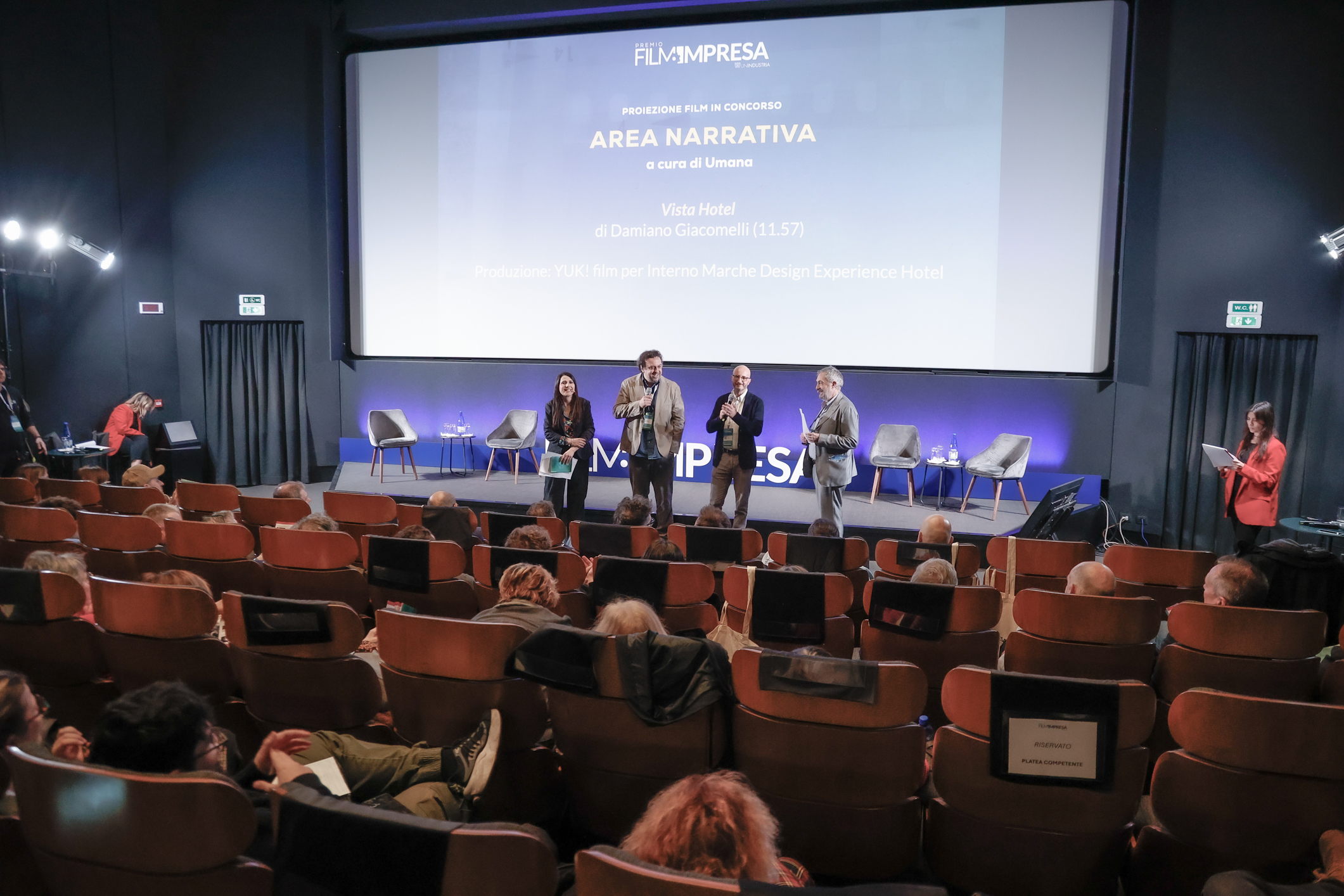 Immagine della quarta edizione di Premio Film Impresa 2026 - Cinema Quattro Fontane Roma