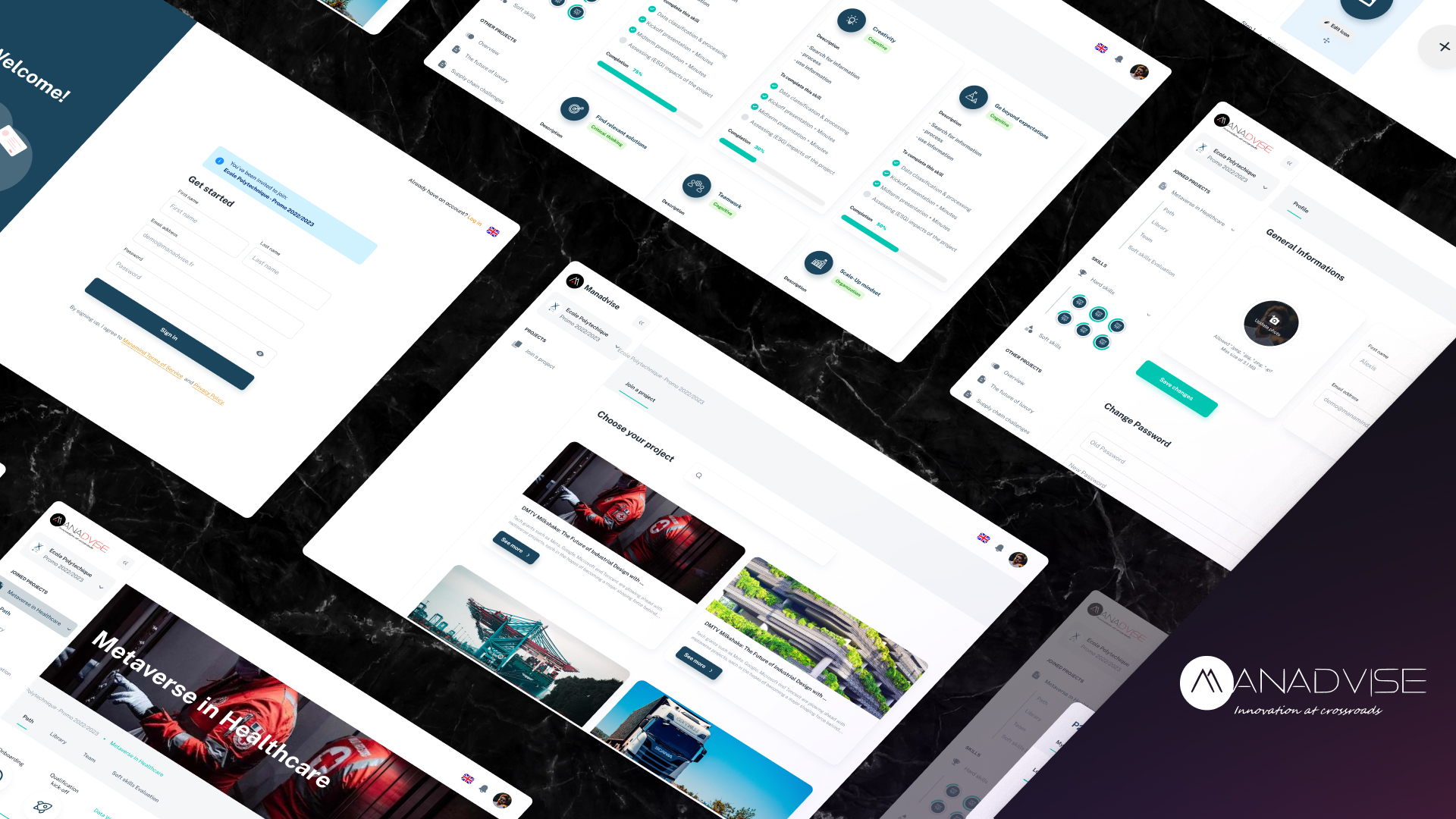 Plateforme LMS pour les grandes écoles sur Bubble