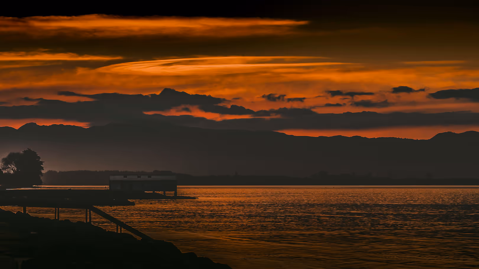 Tauranga at sunset