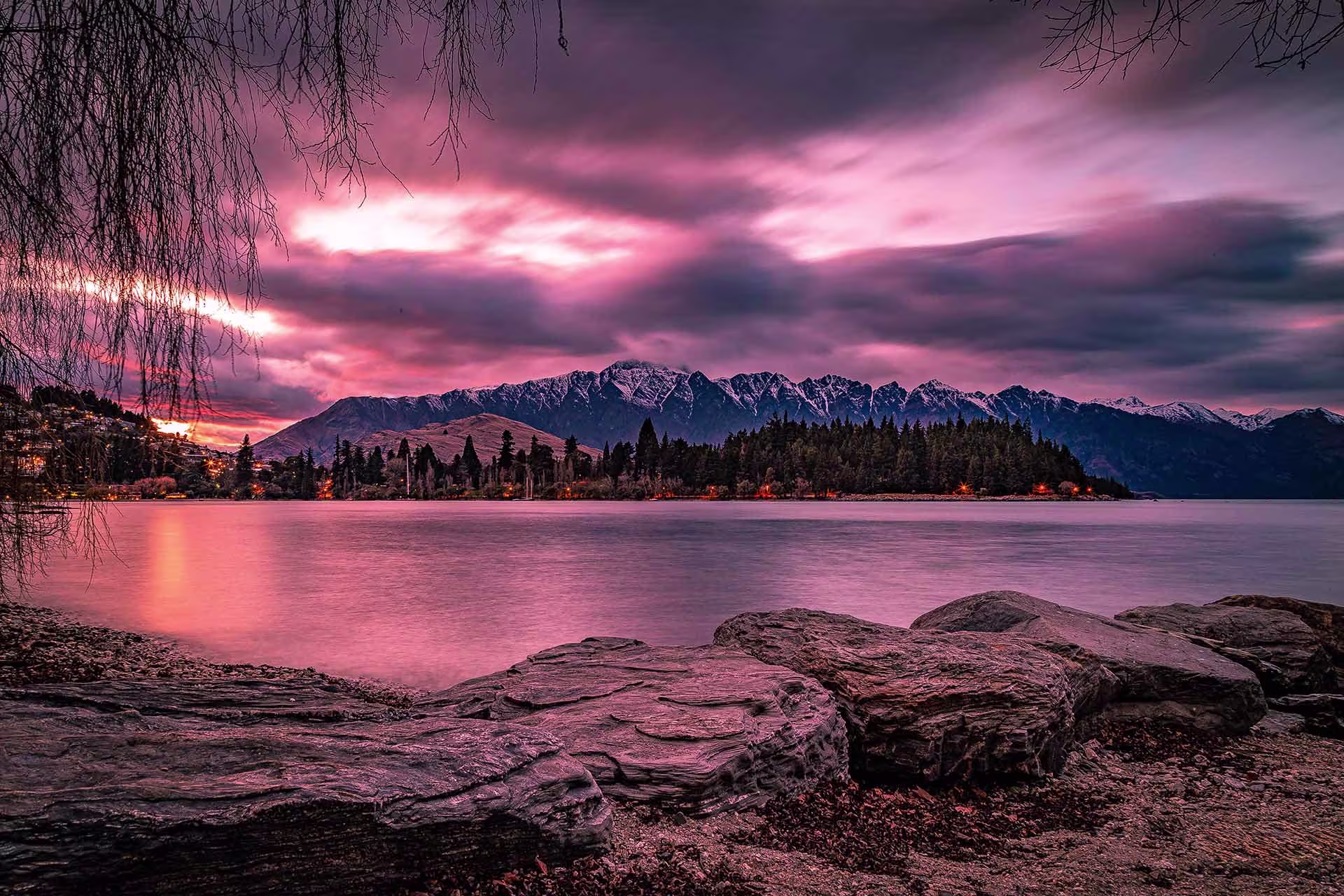 A view of the Remarkables in Queenstown New Zealand