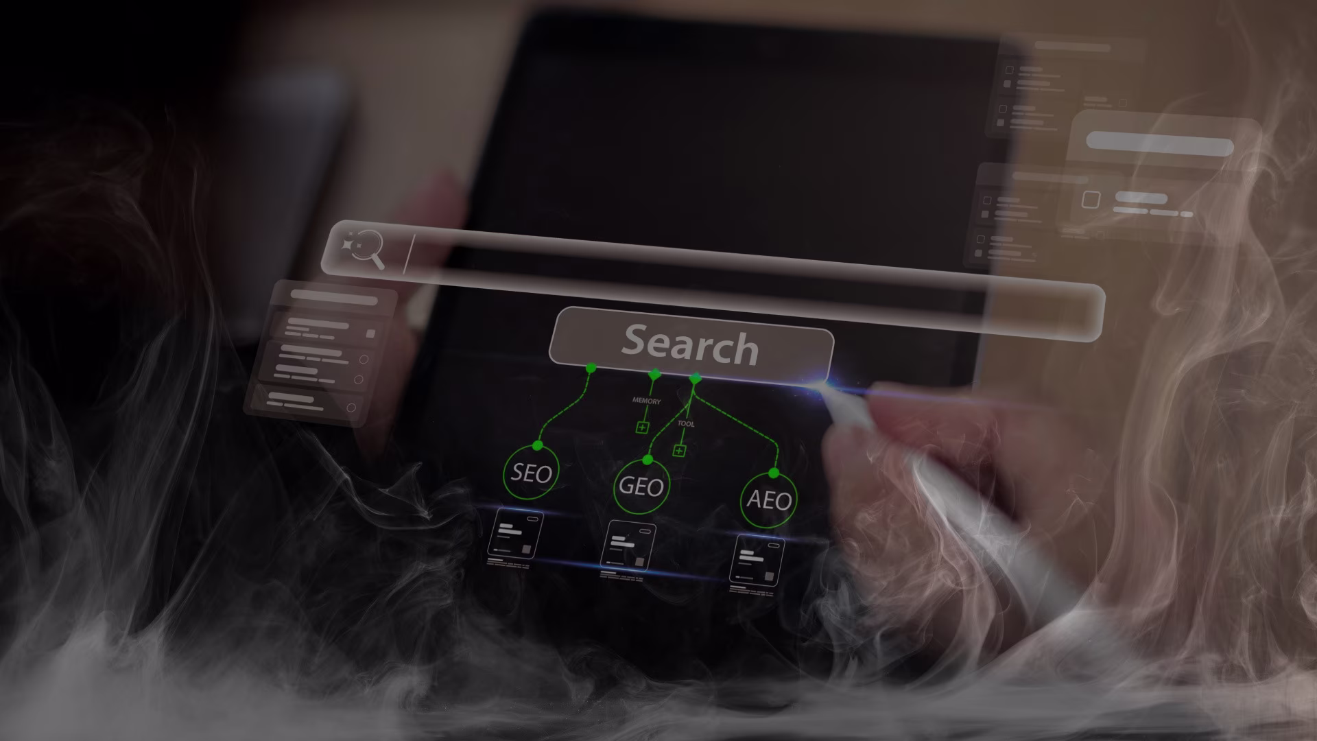 SEO infrastructure versus GEO decision and recommendation layer