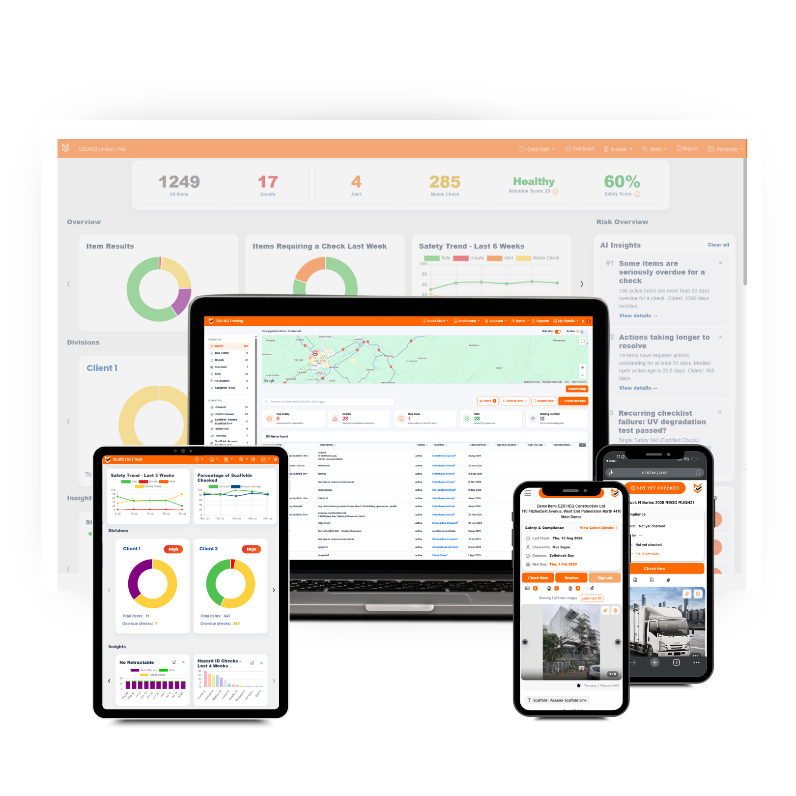 EZICHEQ Platform.