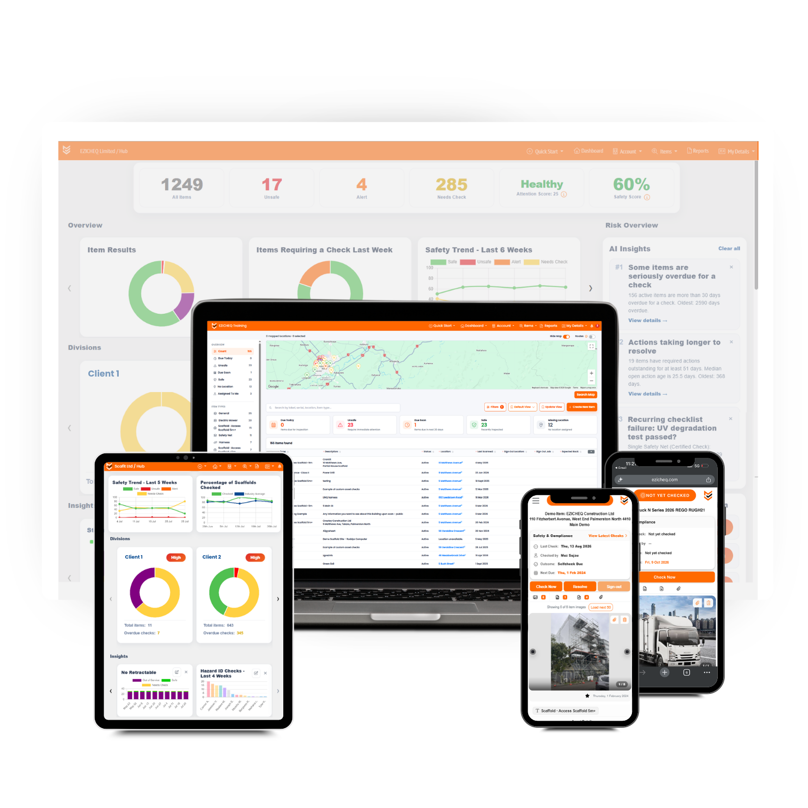 EZICHEQ Platform.