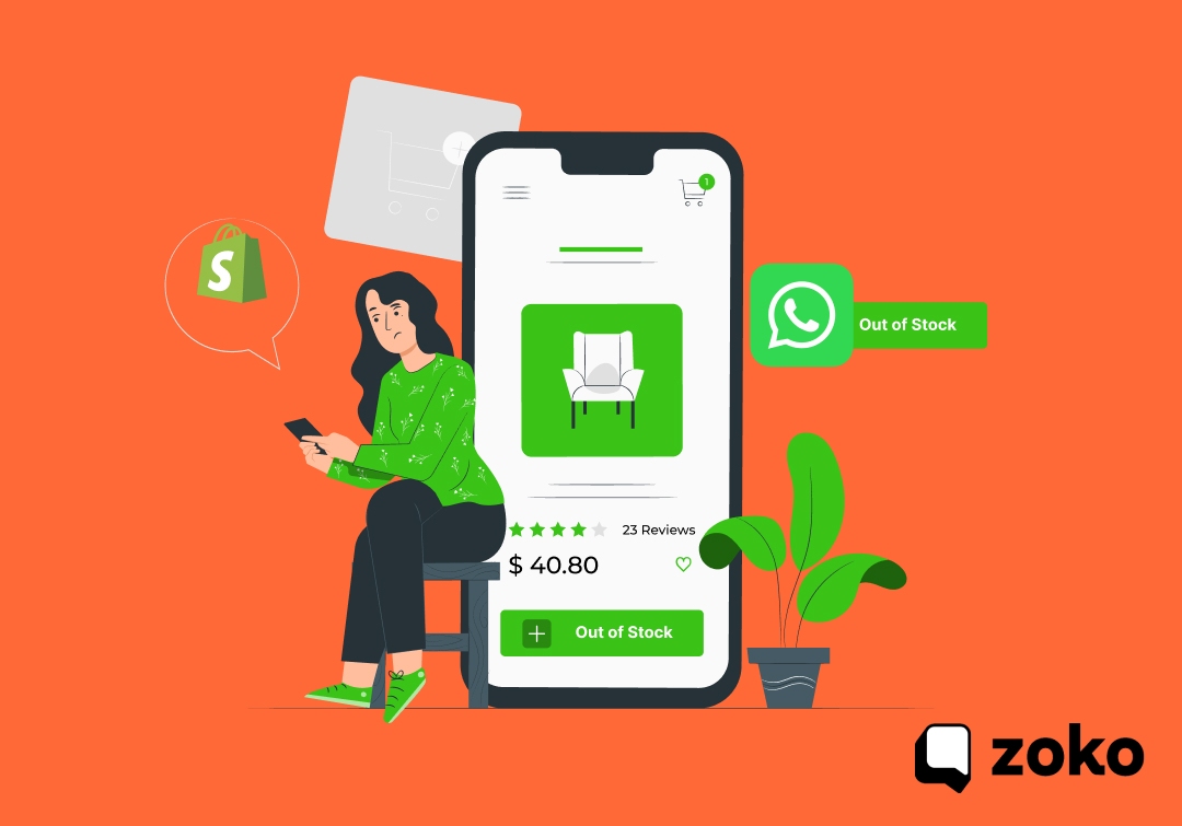 How to Use WhatsApp Shopify Stockout Notifications to Recover Lost Sales