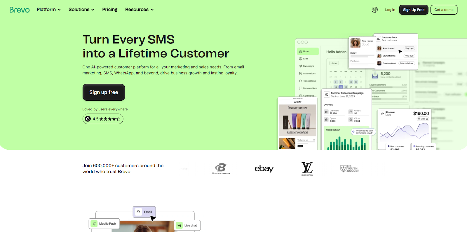 Brevo: Best for Businesses Already Using Email Marketing