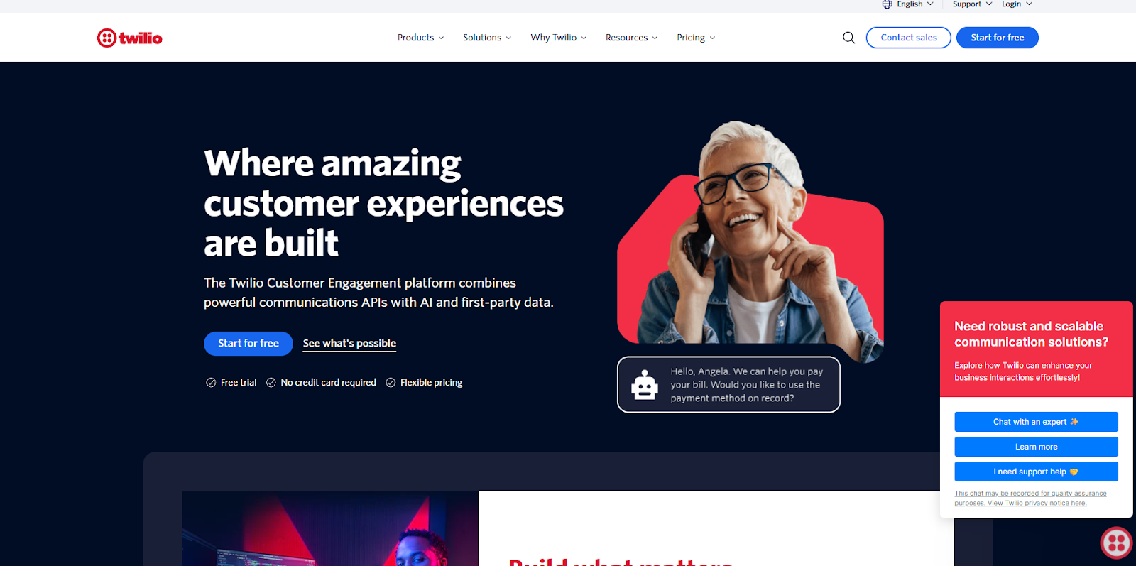 Twilio: Best for Developer-Led Teams Wanting Full API Control