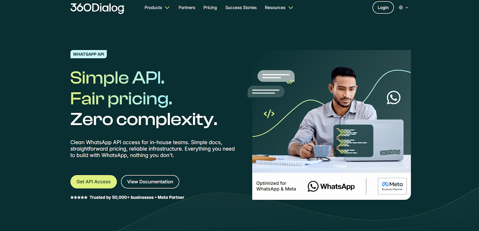 360dialog: Best for Agencies and Businesses Wanting Low-Cost API Access