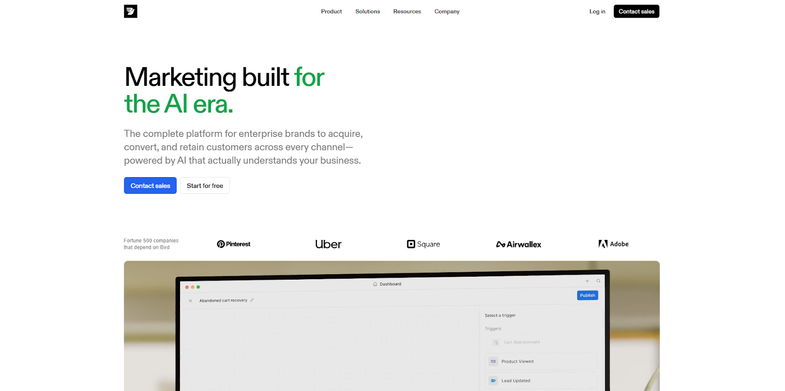Bird (formerly MessageBird): Best for Enterprise Omnichannel Deployments