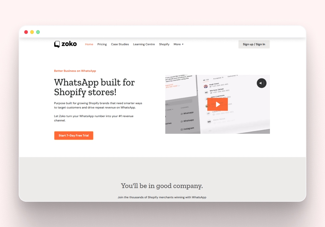 Zoko: Best WhatsApp Marketing & Automation App for Shopify